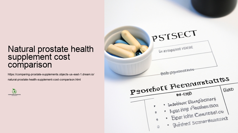Security And Protection Accounts and Unfavorable Effects of Various Prostate Supplements