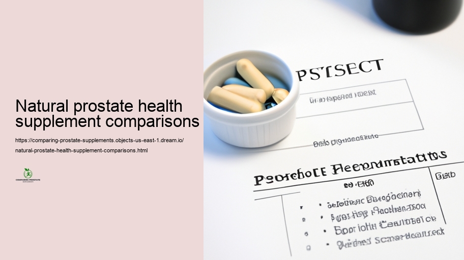 Effectiveness Contrast: Which Prostate Supplements Work Perfect?