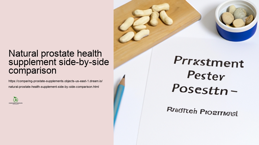 Efficiency Contrast: Which Prostate Supplements Work Perfect?
