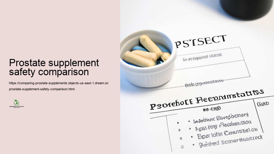 Efficiency Contrast: Which Prostate Supplements Job Finest?