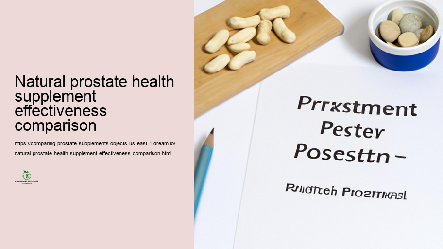 Security Accounts and Adverse Impacts of Numerous Prostate Supplements