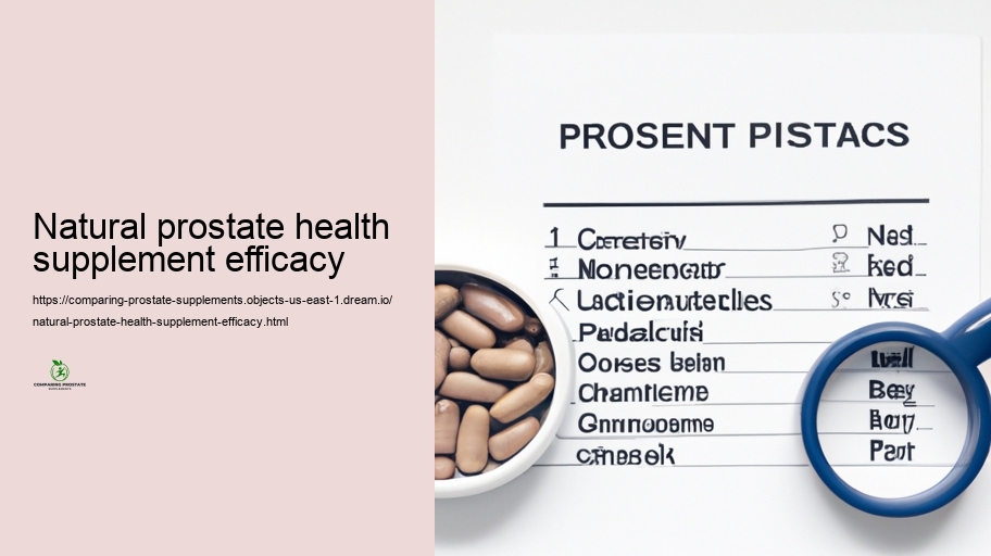 Efficiency Contrast: Which Prostate Supplements Job Perfect?