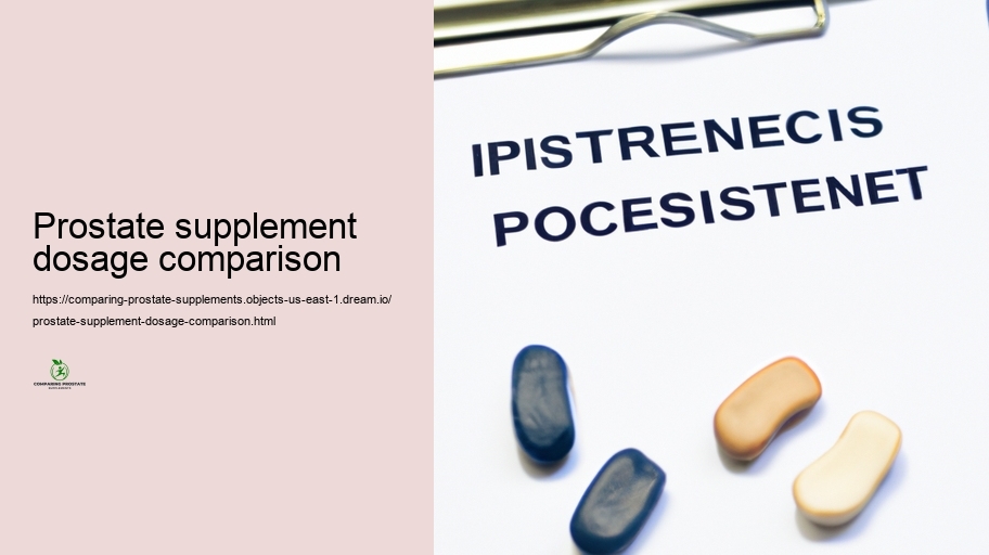 Security And Protection Accounts and Adverse Impacts of Numerous Prostate Supplements