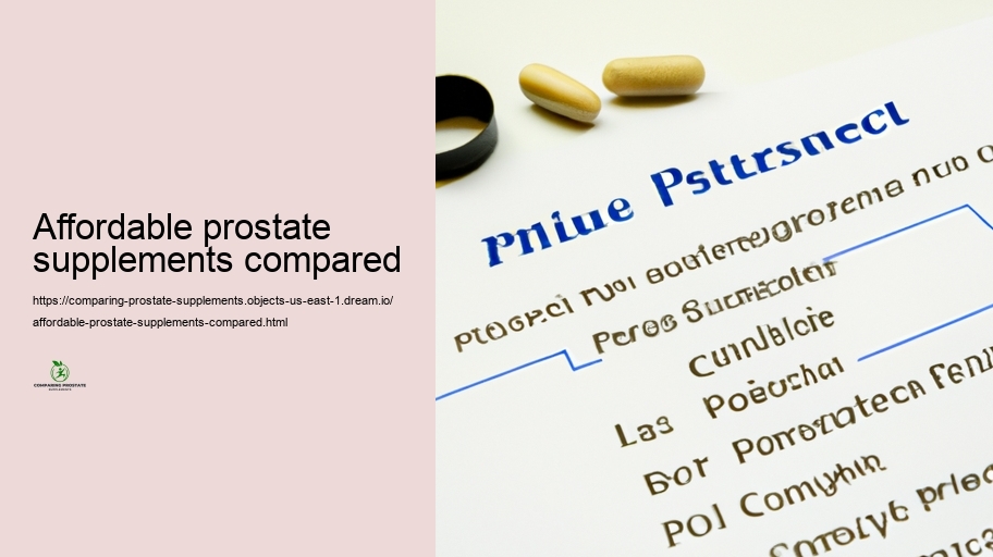 Safety and security And Safety Accounts and Damaging Results of Different Prostate Supplements