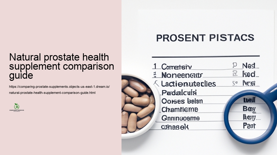 Safety And Safety and security Accounts and Adverse effects of Various Prostate Supplements