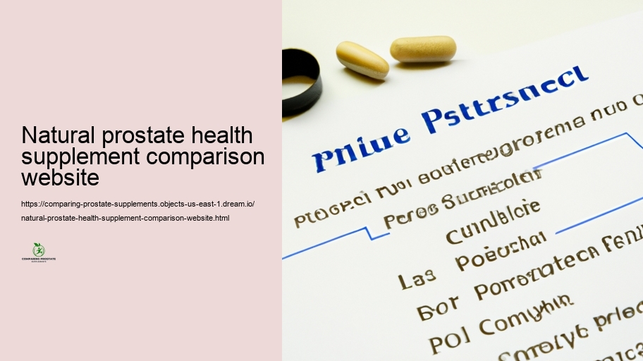 Efficiency Comparison: Which Prostate Supplements Job Suitable?