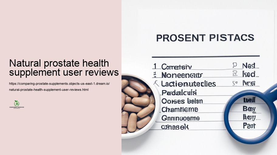 Client Endorsements and Endorsements: Individual Experiences with Prostate Supplements