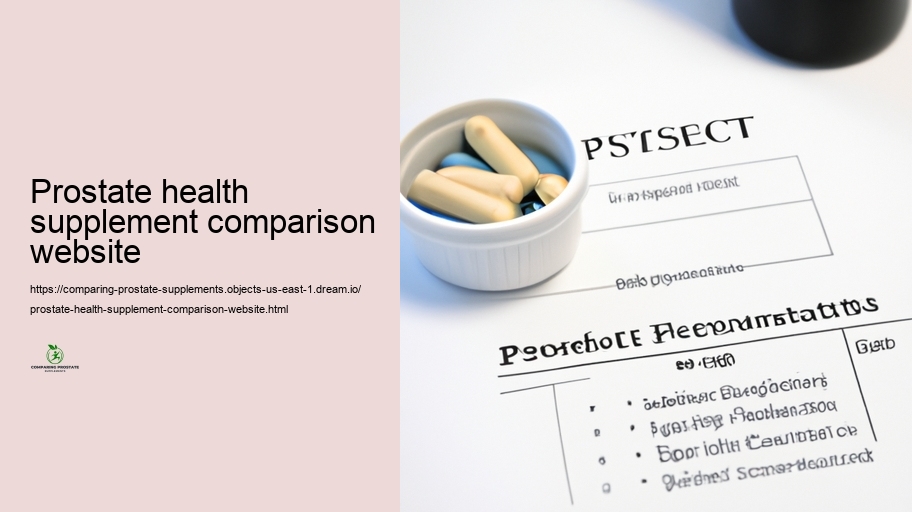 Safety and security And Security Profiles and Negative Results of Countless Prostate Supplements