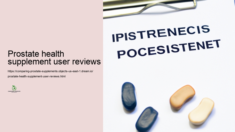 Consumer Testimonials and Statements: Specific Experiences with Prostate Supplements