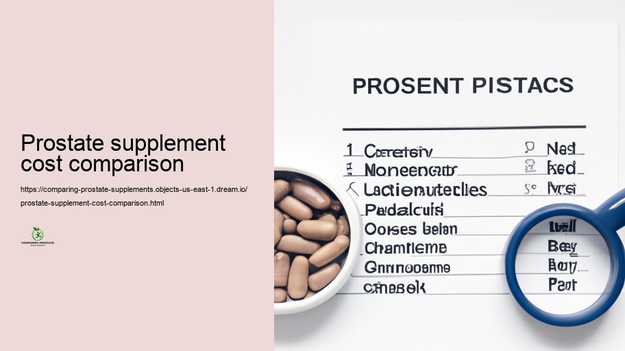 Effectiveness Comparison: Which Prostate Supplements Job Perfect?