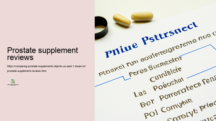 Customer Assessments and Reviews: Customer Experiences with Prostate Supplements
