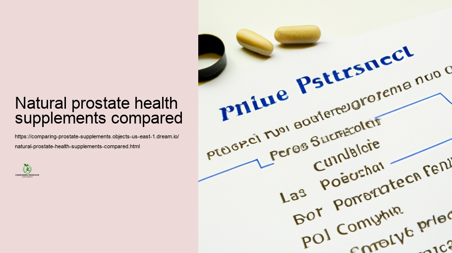 Effectiveness Contrast: Which Prostate Supplements Work Finest?
