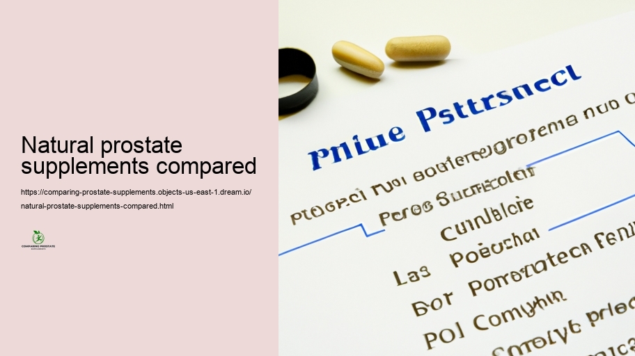 Performance Comparison: Which Prostate Supplements Job Best?
